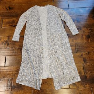 NWOT LulaRoe Sarah Cardigan Size S Paisley